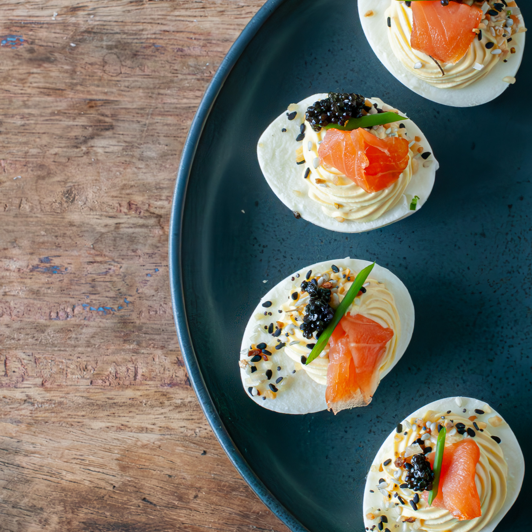 Everything Deviled Eggs