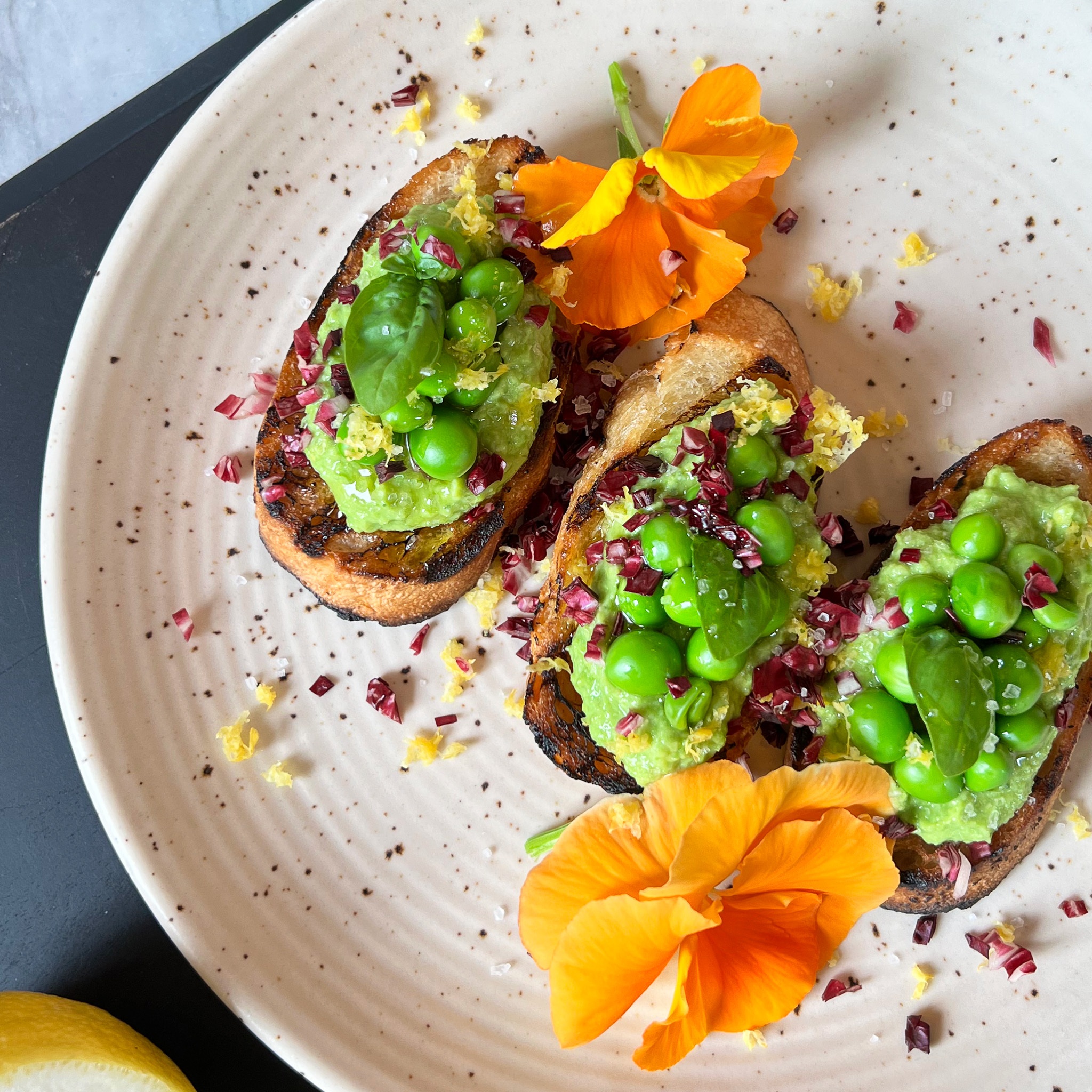 English Pea & Basil Spread