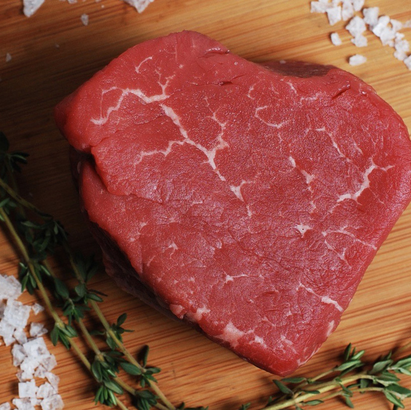 Artichoke-Crusted Filet Mignon