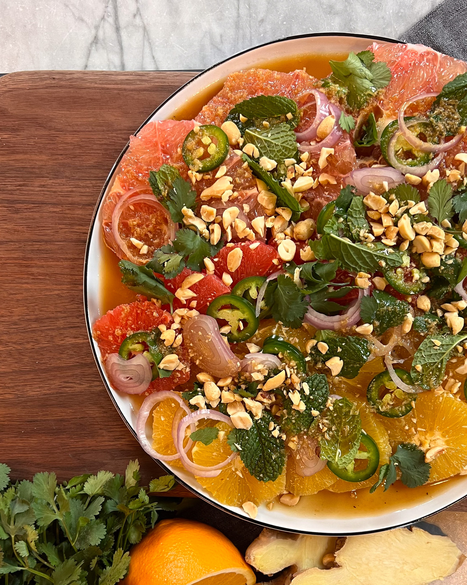 Thai-Style Winter Citrus Salad