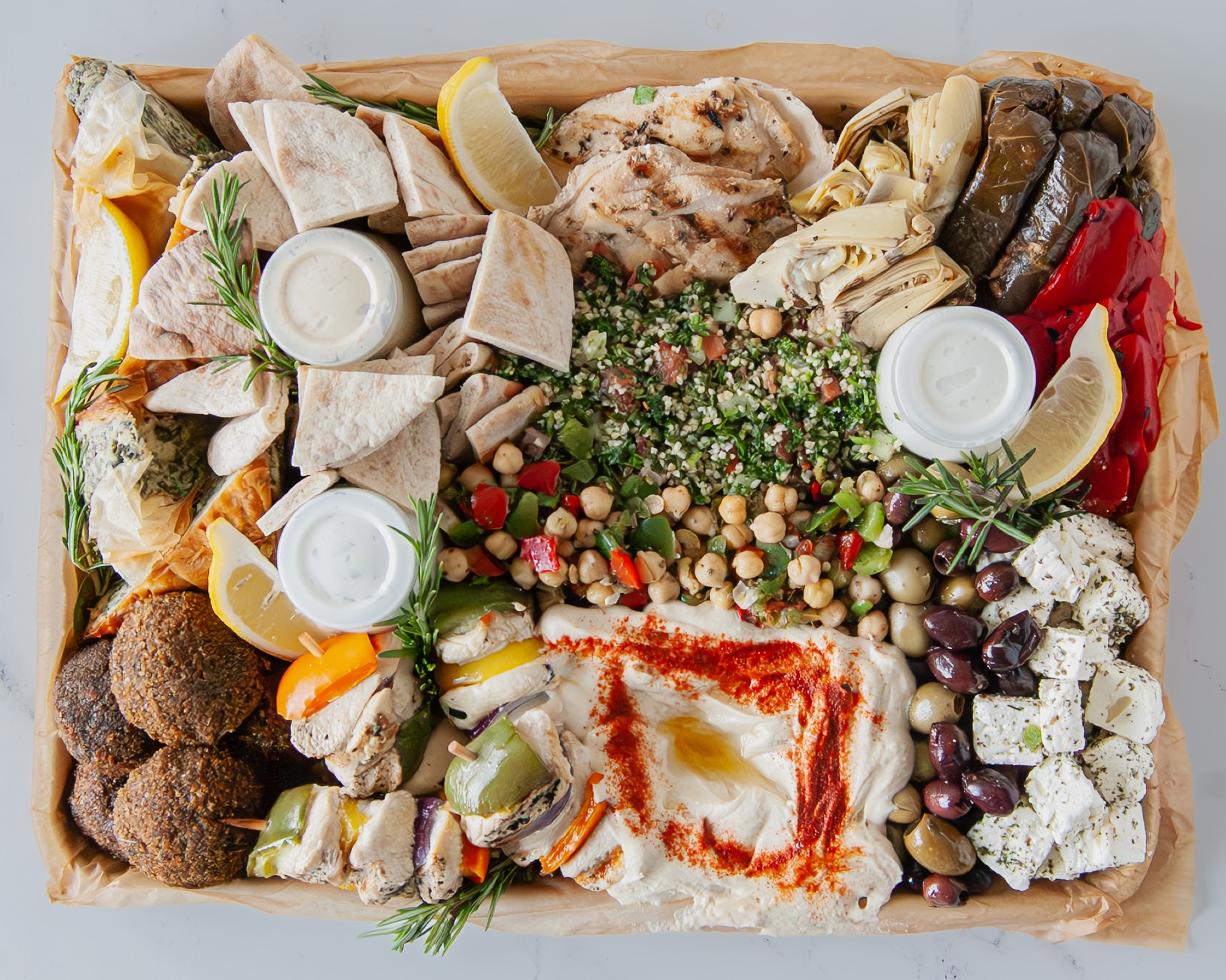 About: product commerce Mediterranean Tray