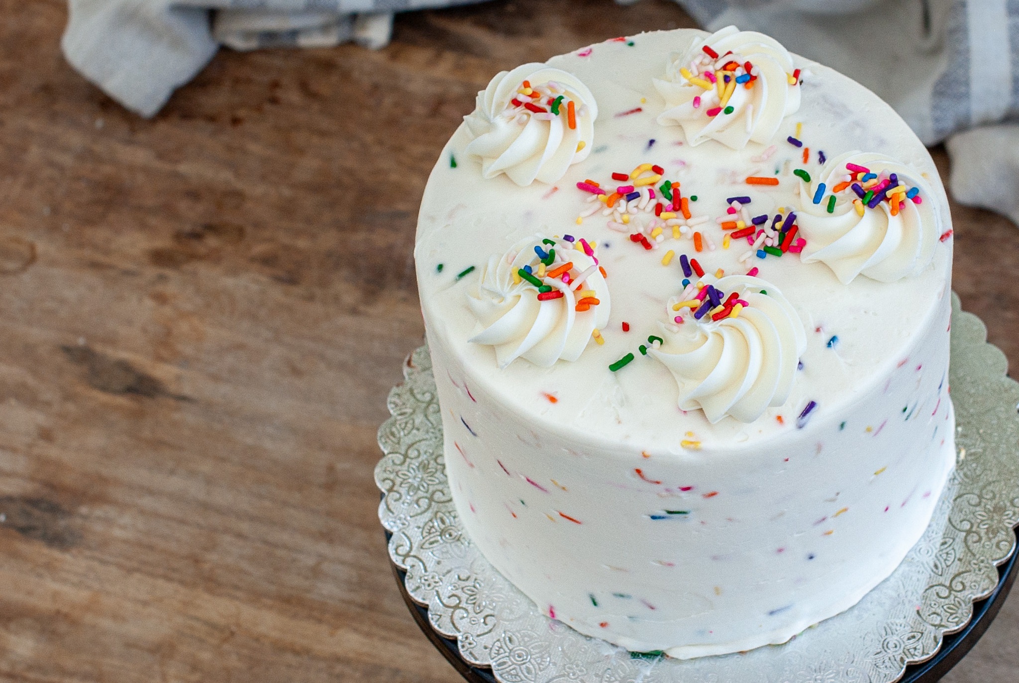 6" Funfetti Cake