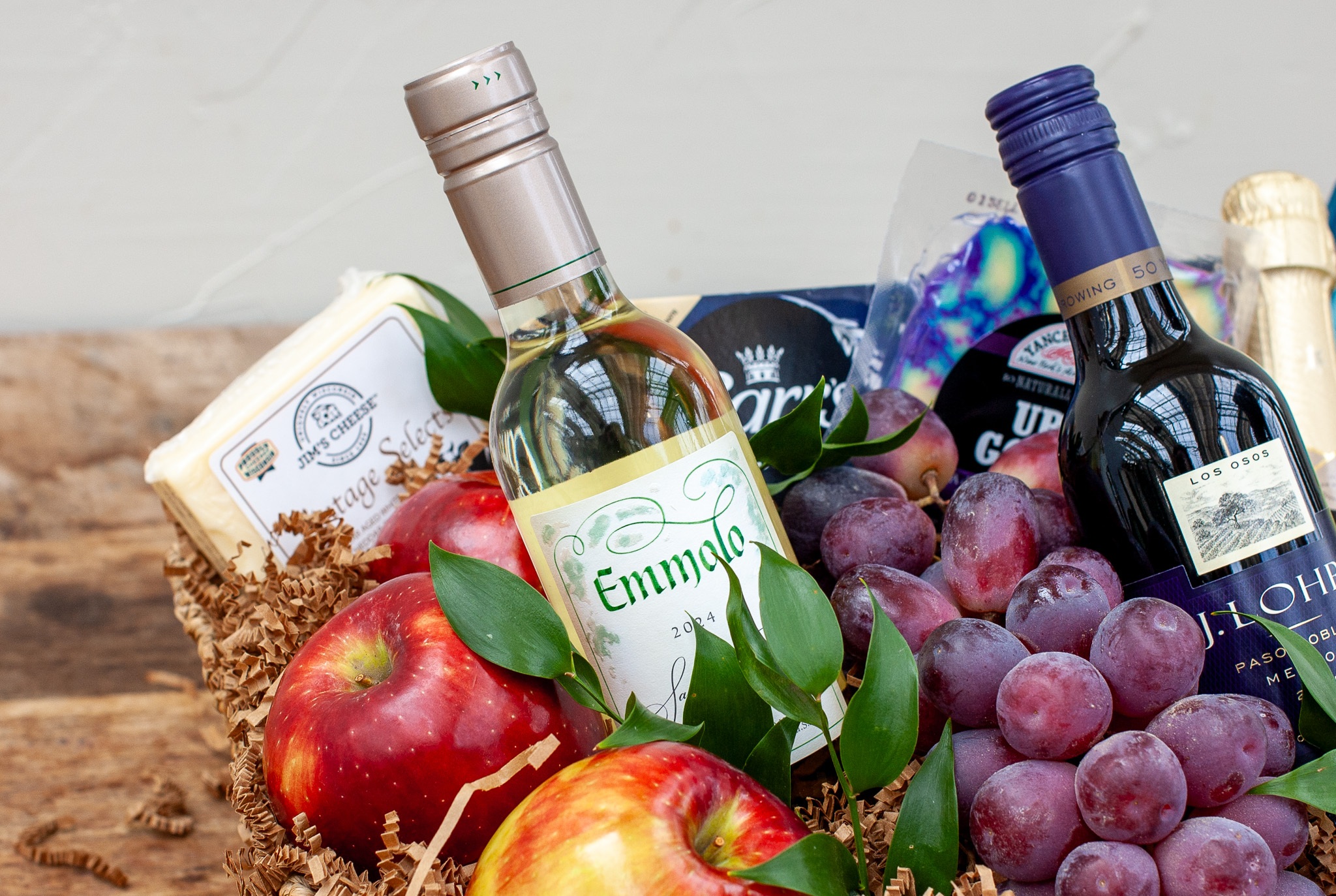 Fruit, Cheese, and Wine Pairing