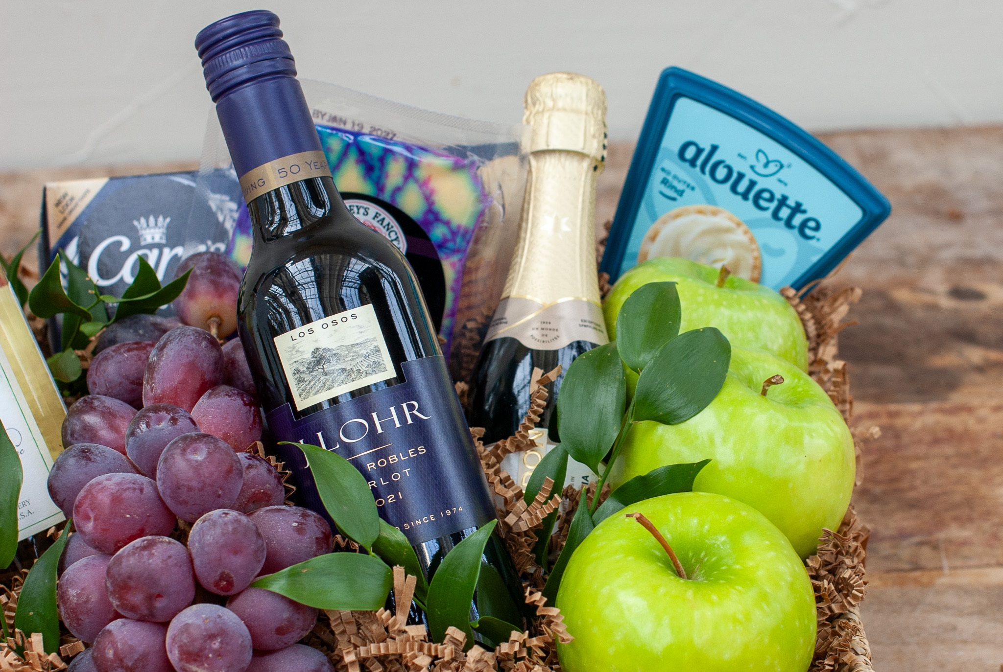 Fruit, Cheese, and Wine Pairing