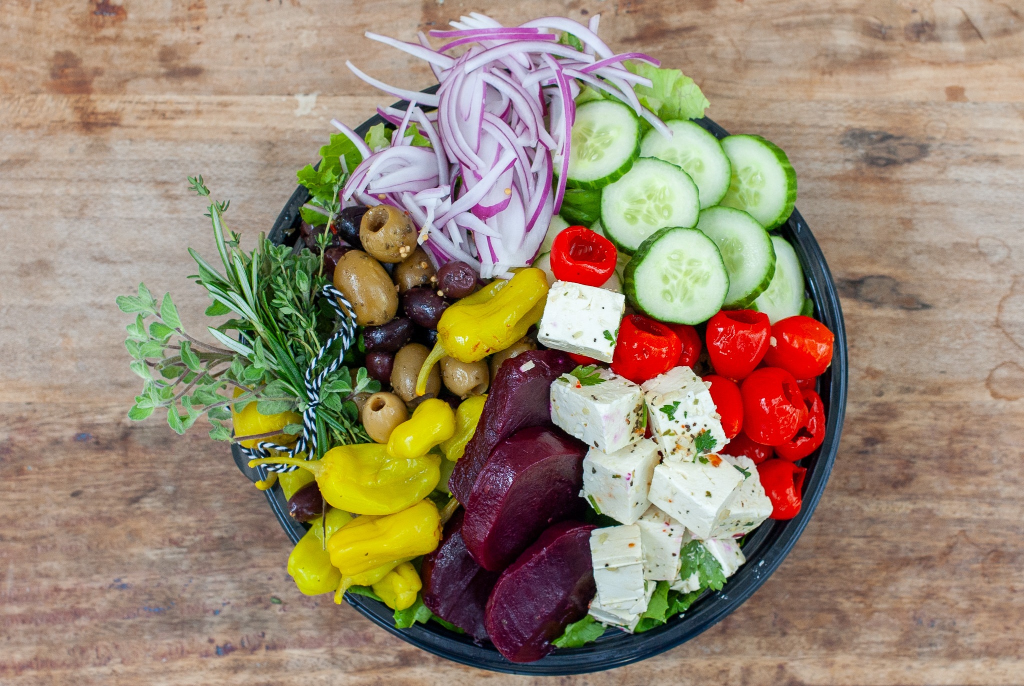 About: product commerce Greek Salad
