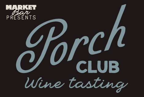 About: product commerce Porch Club Wine Tasting Event