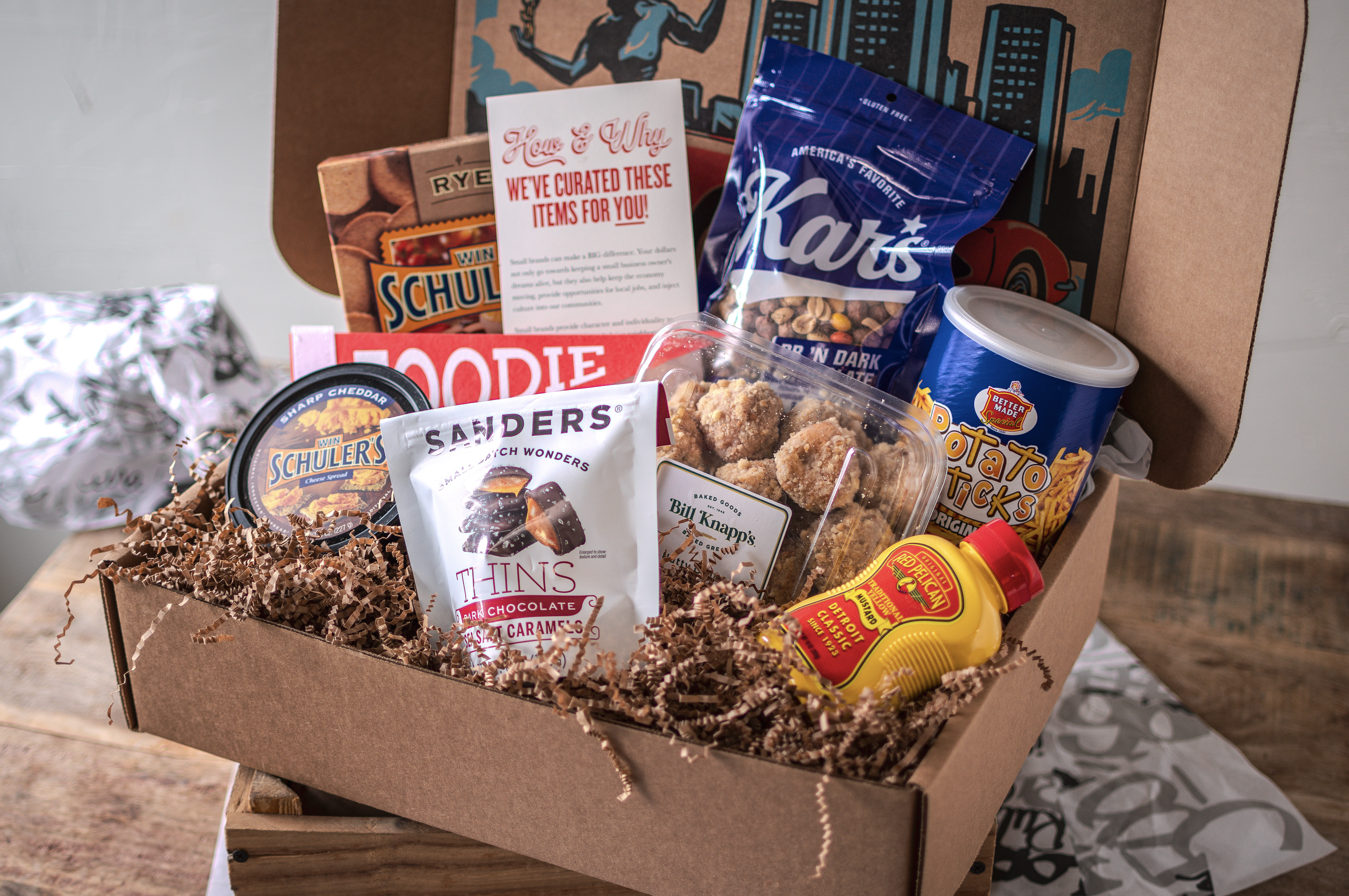 About: product commerce Pure Michigan Box