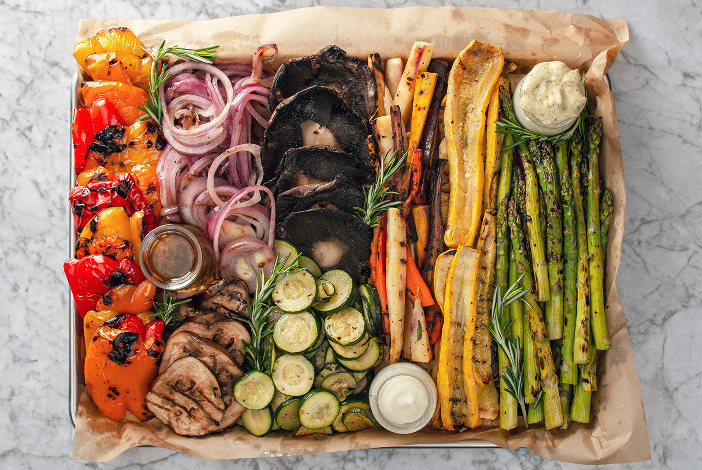 About: product commerce Grilled Veggie tray