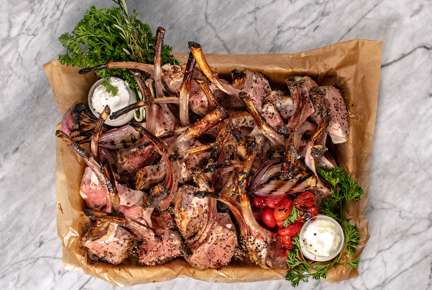 About: product commerce Roasted Lamb Chop Tray