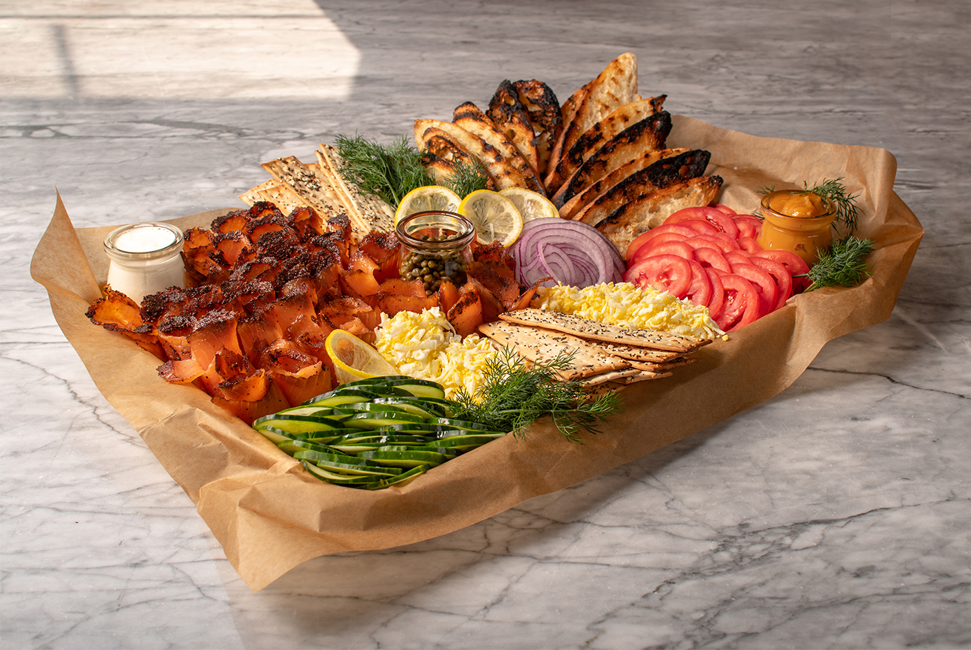 Pastrami Smoked Salmon Tray