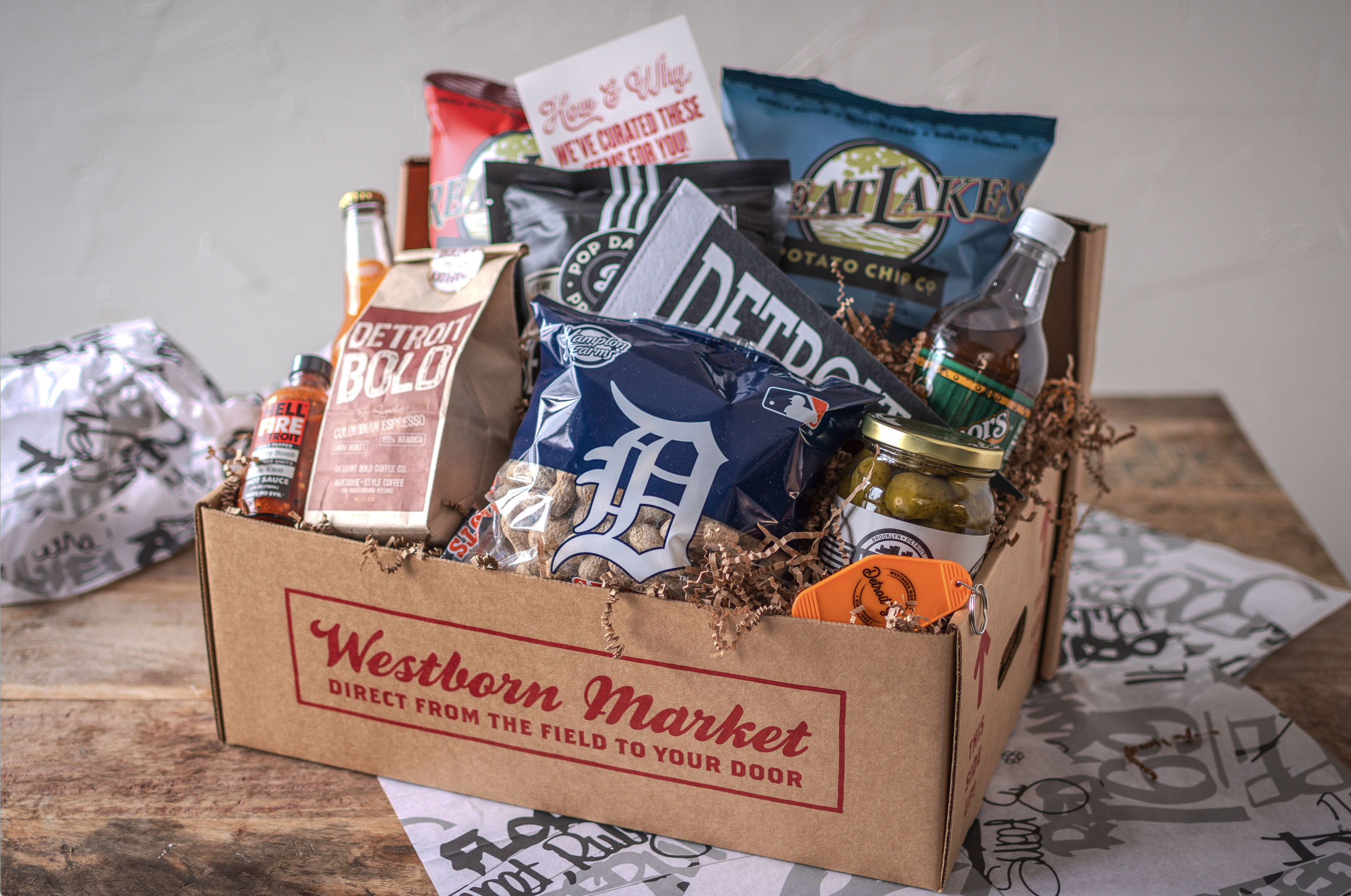 About: product commerce Made in Michigan Box